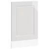 Mosogatógép panel "Porto" Magasfényű fehér 45x1,5x67 cm Gépi fa