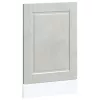 Mosogatógép panel "Porto" Beton szürke 45x1,5x67 cm Mérnöki fa