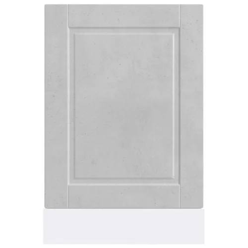 Mosogatógép panel "Porto" Beton szürke 45x1,5x67 cm Mérnöki fa