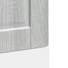 Mosogatógép panel "Porto" Szürke Sonoma 45x1,5x67 cm Mérnöki fa