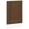 Mosogatógép panel "Porto" Barna tölgy 45x1,5x67cm Méretezett fa