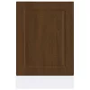 Mosogatógép panel "Porto" Barna tölgy 45x1,5x67cm Méretezett fa
