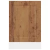 Mosogatógép panel "Porto" Régi fa 45x1,5x67 cm Műanyag fa