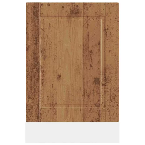 Mosogatógép panel "Porto" Régi fa 45x1,5x67 cm Műanyag fa