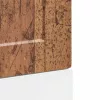 Mosogatógép panel "Porto" Régi fa 45x1,5x67 cm Műanyag fa