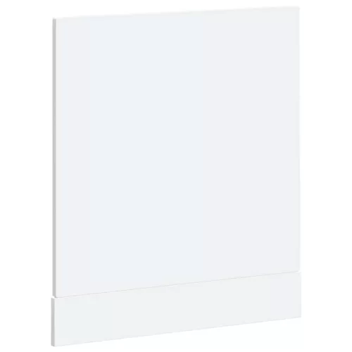 Mosogatógép panel Porto magasfényű fehér 60x1,5x67 cm gépi fa