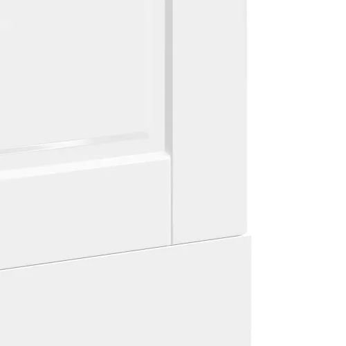 Mosogatógép panel Porto magasfényű fehér 60x1,5x67 cm gépi fa