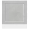 Mosogatógép panel Porto beton szürke 60x1,5x67 cm mérnöki fa