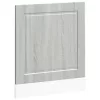 Mosogatógép panel Porto szürke sonoma 60x1,5x67 cm mérnöki fa