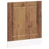 Mosogatógép panel Porto régi fa 60x1,5x67 cm műanyag fa