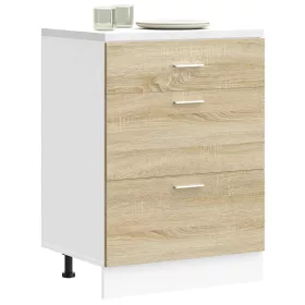 “Lyon” konyhai alapszekrény Sonoma Oak Engineered Wood