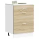 “Lyon” konyhai alapszekrény Sonoma Oak Engineered Wood