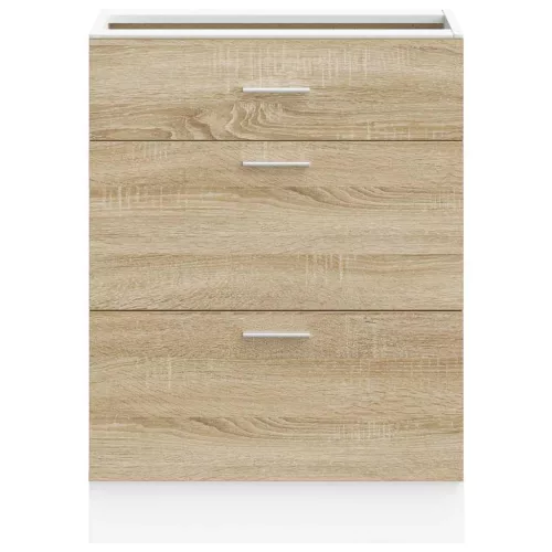 “Lyon” konyhai alapszekrény Sonoma Oak Engineered Wood