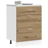 “Lyon” konyhai alapszekrény Artisan Oak Engineered Wood