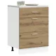 “Lyon” konyhai alapszekrény Artisan Oak Engineered Wood