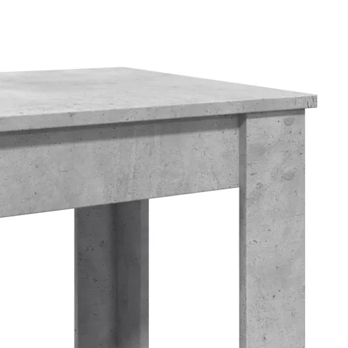 Betonszürke szerelt fa bárasztal 51 x 50 x 103,5 cm