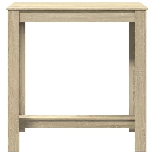 Sonoma tölgy színű szerelt fa bárasztal 102 x 50 x 103,5 cm