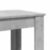 Betonszürke szerelt fa bárasztal 102 x 50 x 103,5 cm