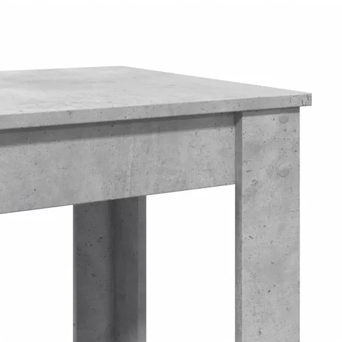 Betonszürke szerelt fa bárasztal 102 x 50 x 103,5 cm