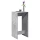 Betonszürke szerelt fa bárasztal 51 x 50 x 103,5 cm