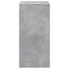 Betonszürke szerelt fa bárasztal 51 x 50 x 103,5 cm