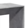 Betonszürke szerelt fa bárasztal 51 x 50 x 103,5 cm