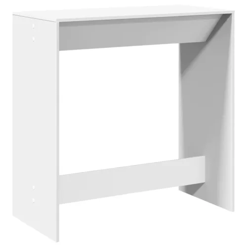 Fehér szerelt fa bárasztal 102 x 50 x 103,5 cm