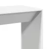 Fehér szerelt fa bárasztal 102 x 50 x 103,5 cm