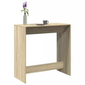   Sonoma tölgy színű szerelt fa bárasztal 102 x 50 x 103,5 cm