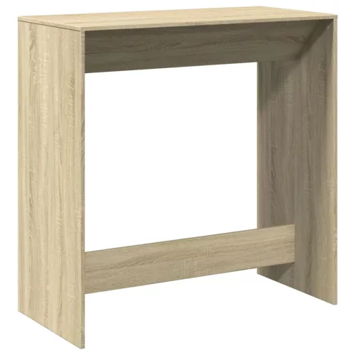 Sonoma tölgy színű szerelt fa bárasztal 102 x 50 x 103,5 cm