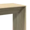 Sonoma tölgy színű szerelt fa bárasztal 102 x 50 x 103,5 cm