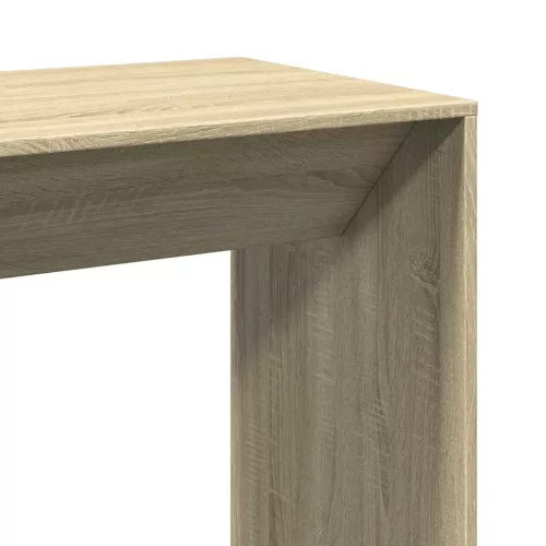 Sonoma tölgy színű szerelt fa bárasztal 102 x 50 x 103,5 cm