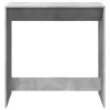Betonszürke szerelt fa bárasztal 102 x 50 x 103,5 cm