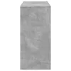 Betonszürke szerelt fa bárasztal 102 x 50 x 103,5 cm