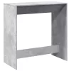 Betonszürke szerelt fa bárasztal 102 x 50 x 103,5 cm