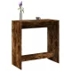 Füstös tölgy színű szerelt fa bárasztal 102 x 50 x 103,5 cm