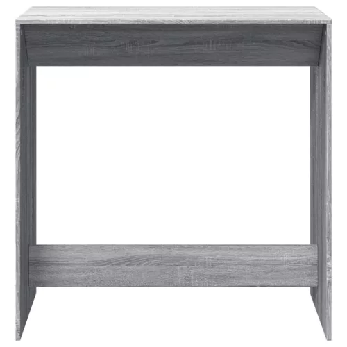 Szürke sonoma színű szerelt fa bárasztal 102 x 50 x 103,5 cm