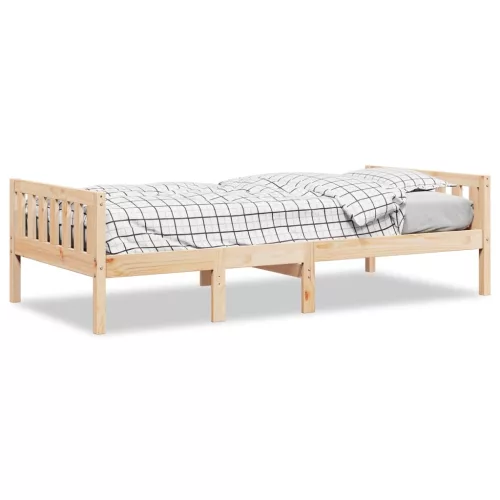 Tömör fenyőfa gyerekágy matrac nélkül 75 x 190 cm