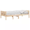 Tömör fenyőfa gyerekágy matrac nélkül 75 x 190 cm