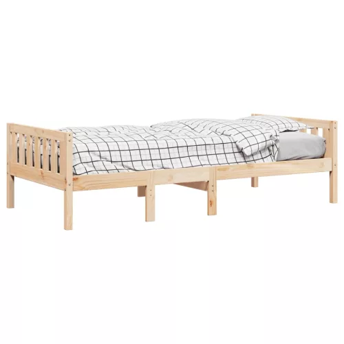 Tömör fenyőfa gyerekágy matrac nélkül 75 x 190 cm