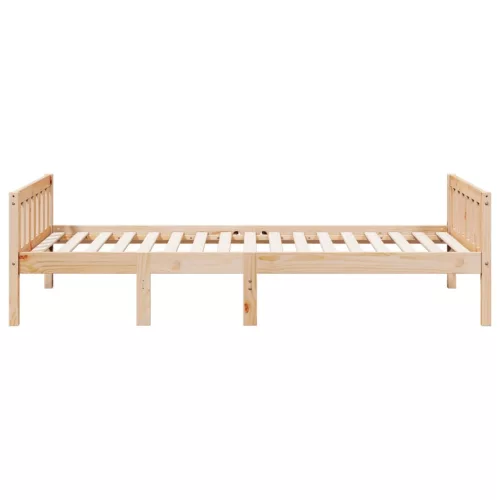 Tömör fenyőfa gyerekágy matrac nélkül 75 x 190 cm