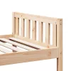 Tömör fenyőfa gyerekágy matrac nélkül 75 x 190 cm