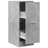 Betonszürke szerelt fa patikaszekrény 30 x 41 x 77,5 cm