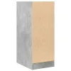 Betonszürke szerelt fa patikaszekrény 30 x 41 x 77,5 cm