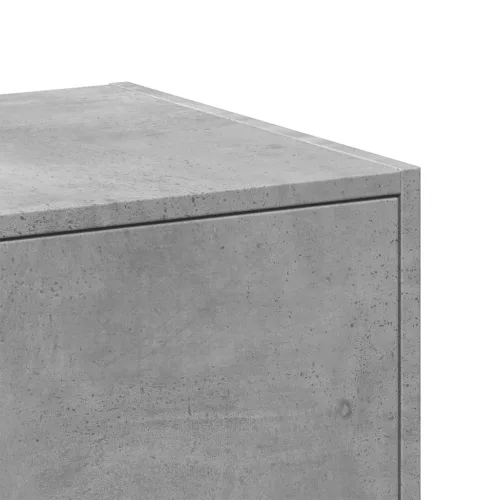 Betonszürke szerelt fa patikaszekrény 30 x 41 x 77,5 cm
