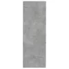 Betonszürke szerelt fa patikaszekrény 30 x 41 x 118 cm