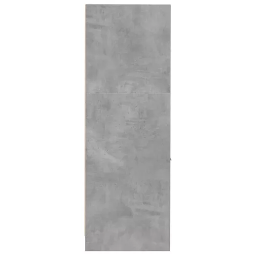 Betonszürke szerelt fa patikaszekrény 30 x 41 x 118 cm