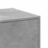 Betonszürke szerelt fa patikaszekrény 30 x 41 x 144,5 cm