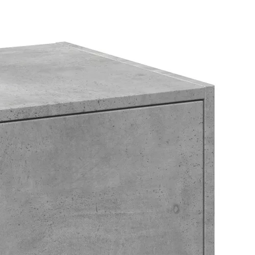 Betonszürke szerelt fa patikaszekrény 40 x 41 x 77,5 cm