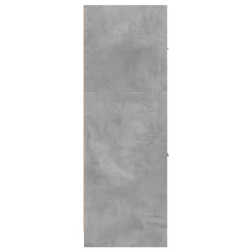 Betonszürke szerelt fa patikaszekrény 40 x 41 x 118 cm